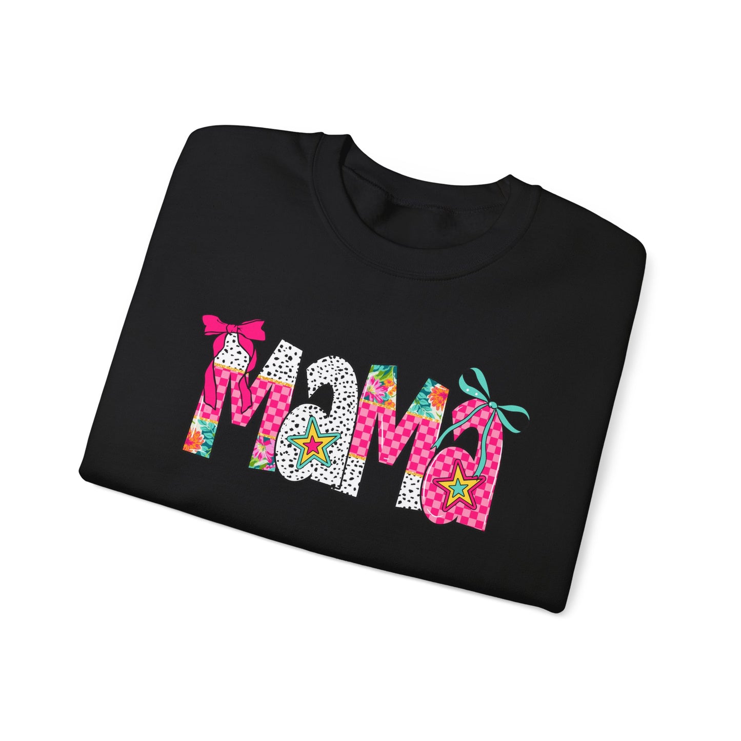 Mama Floral Crewneck Sweatshirt - Cozy Gift for Moms