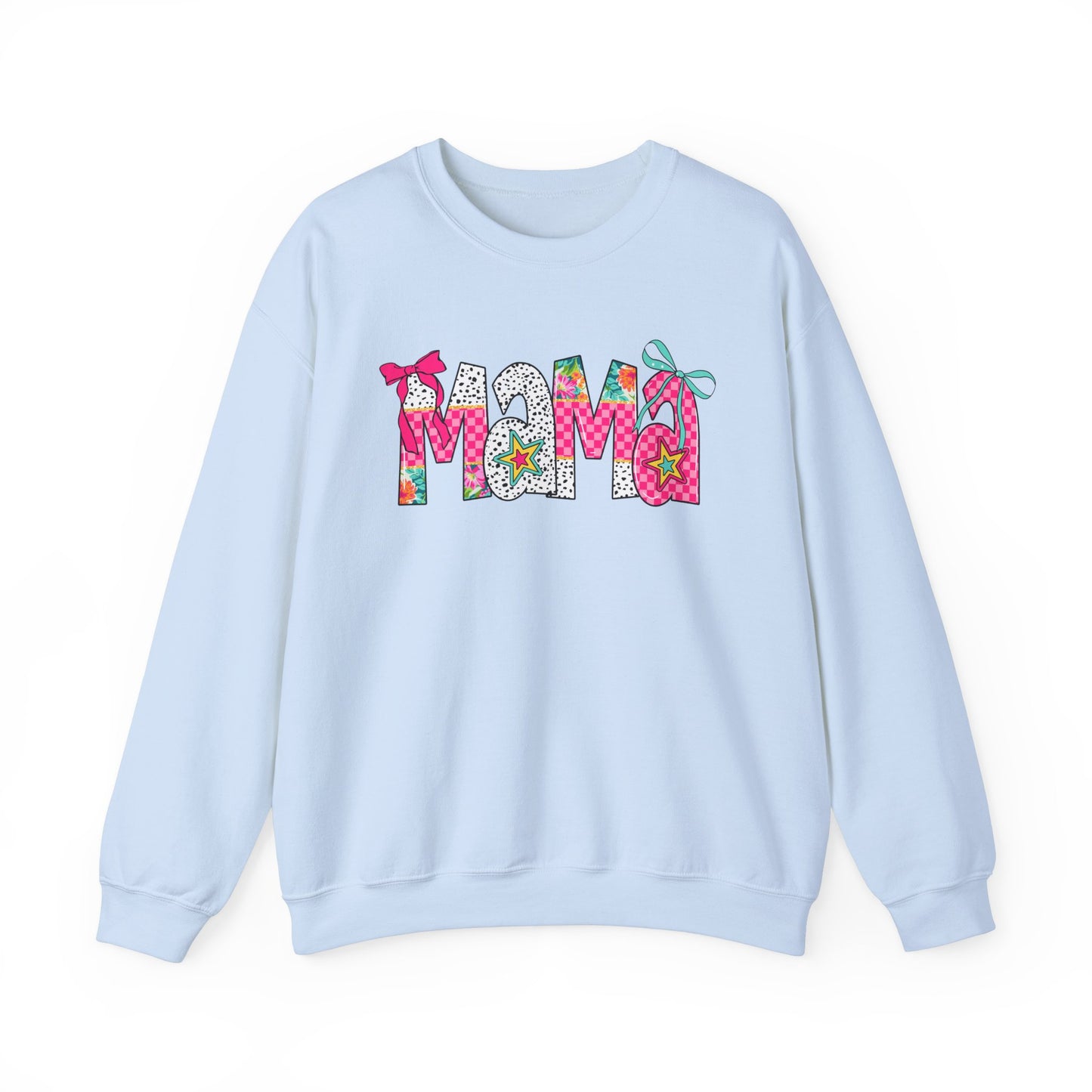 Mama Floral Crewneck Sweatshirt - Cozy Gift for Moms