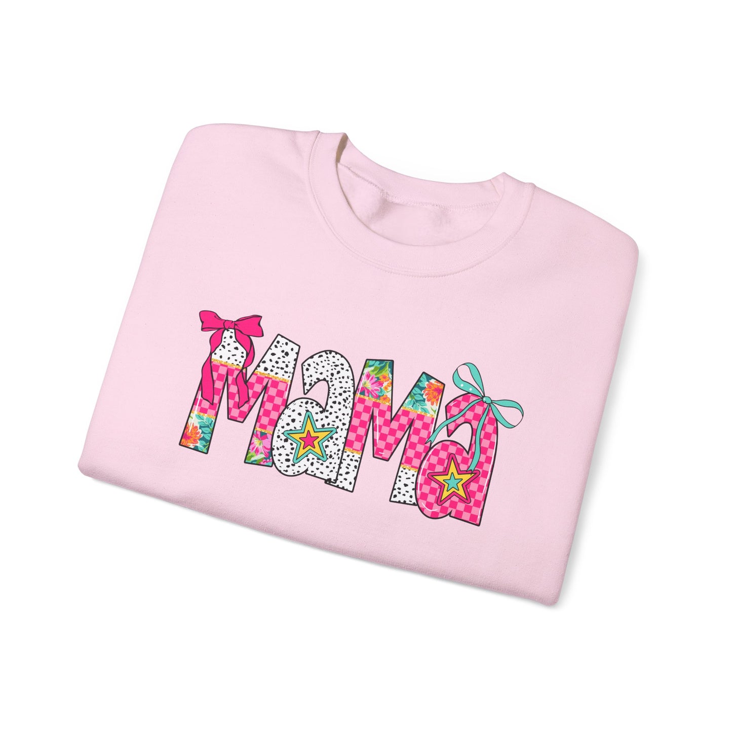 Mama Floral Crewneck Sweatshirt - Cozy Gift for Moms