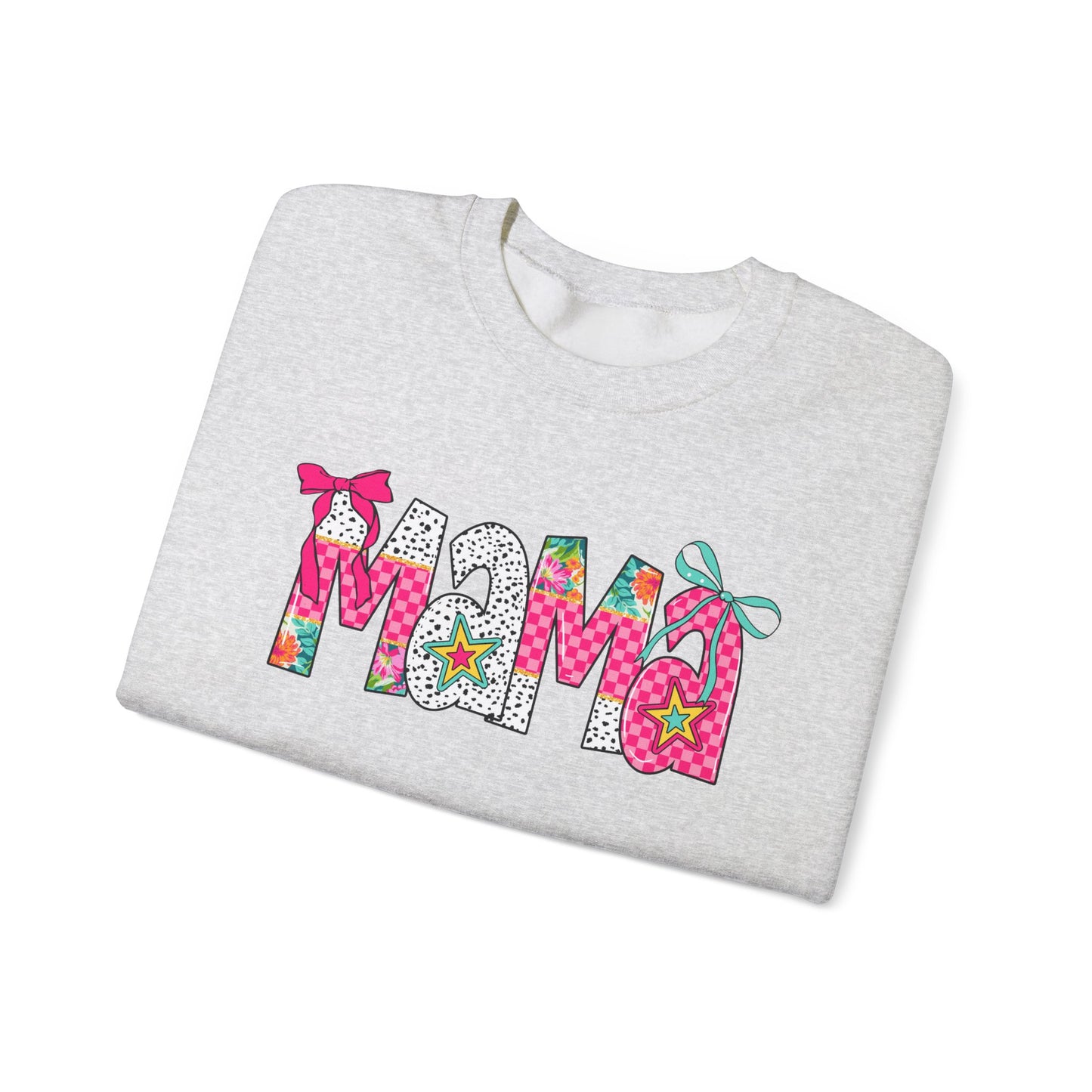 Mama Floral Crewneck Sweatshirt - Cozy Gift for Moms