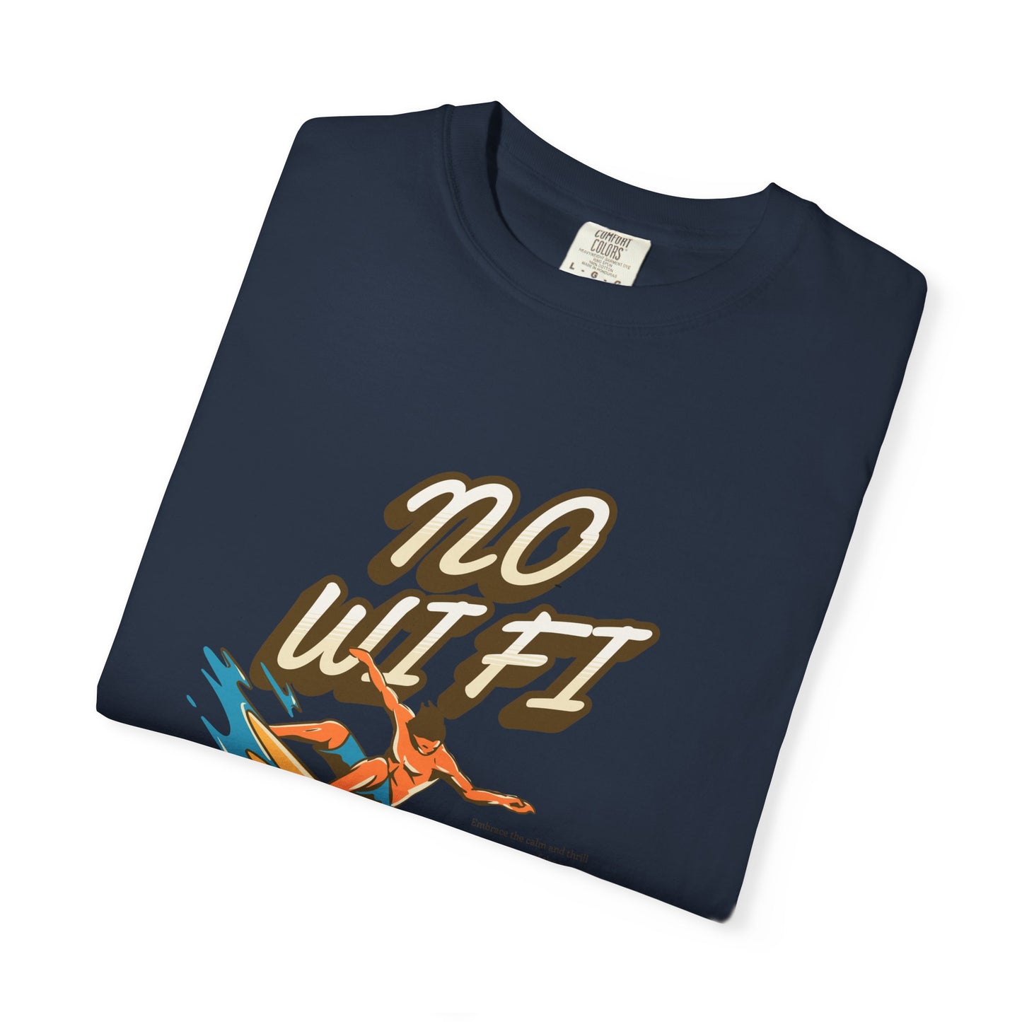 Out of Office Retro T-Shirt – No WiFi, Just Vibes | Beach Lover's Shirt | Summer Escape Gift