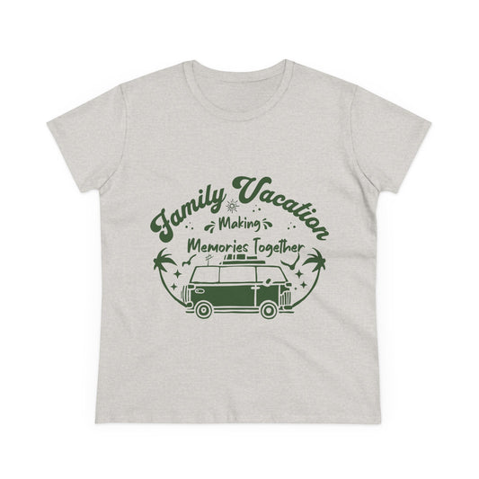 Making Memories – Family Vacation Tees for Summer Adventures, Travel Shirt, Family Reunion Gift, Women’s Casual Wear