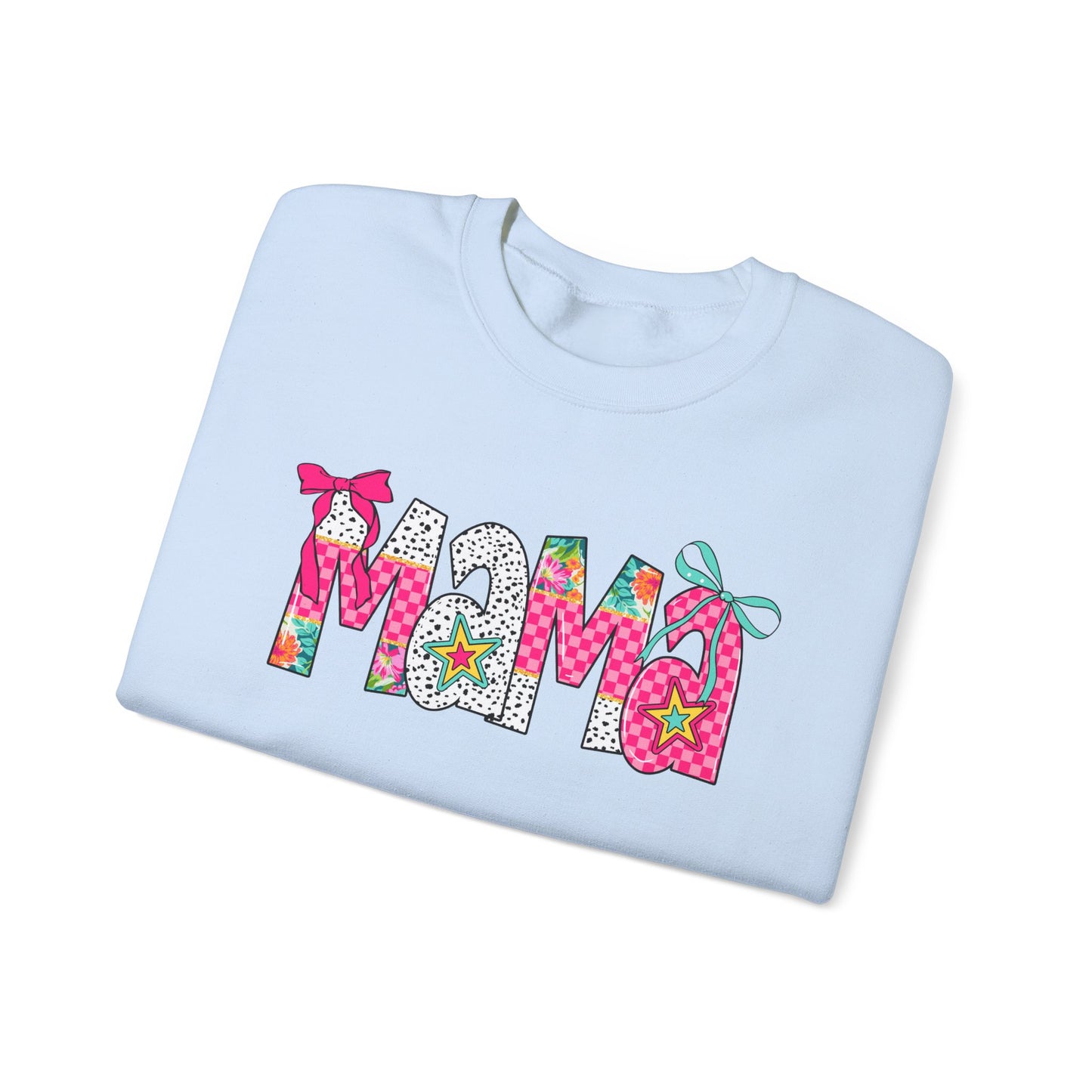 Mama Floral Crewneck Sweatshirt - Cozy Gift for Moms