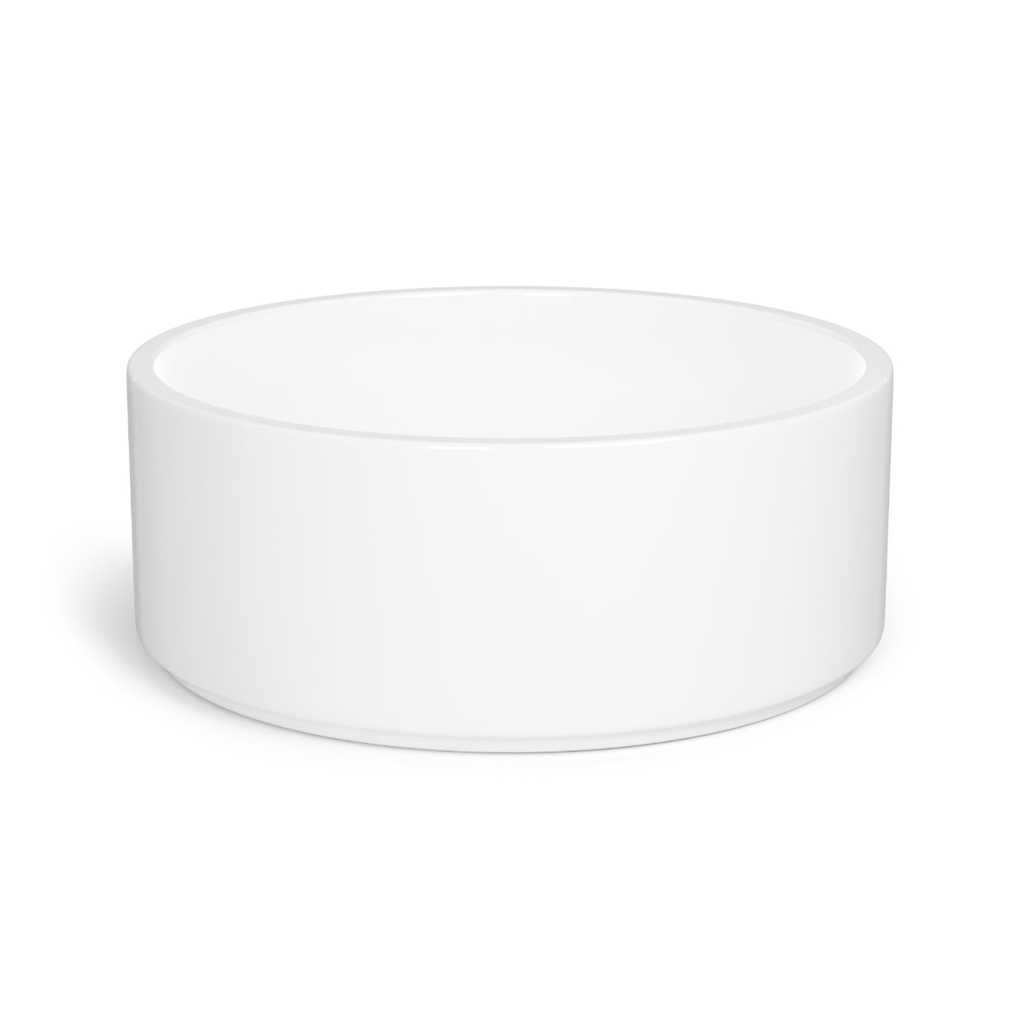 Cute Dog-Themed Pet Bowl with Paw Prints and Bones