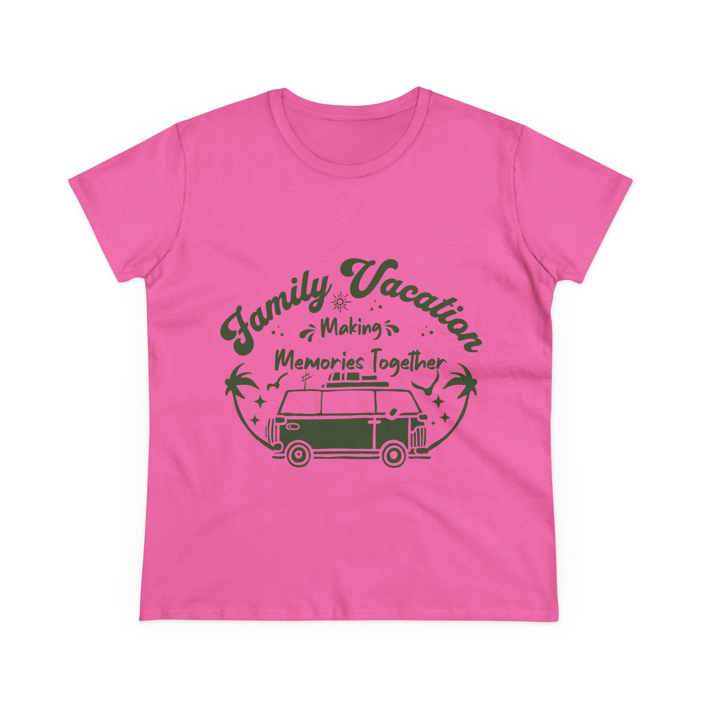 Making Memories – Family Vacation Tees for Summer Adventures, Travel Shirt, Family Reunion Gift, Women’s Casual Wear
