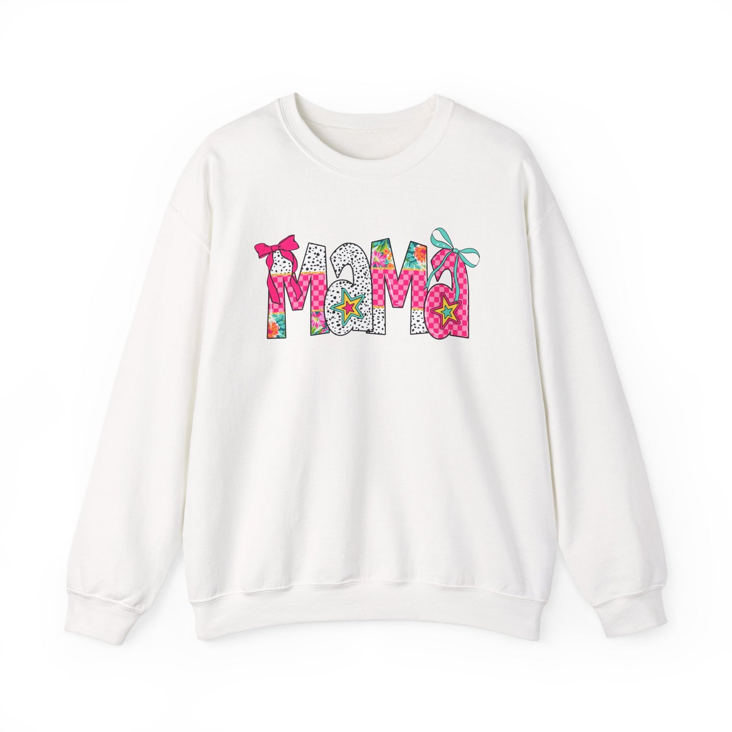 Mama Floral Crewneck Sweatshirt - Cozy Gift for Moms