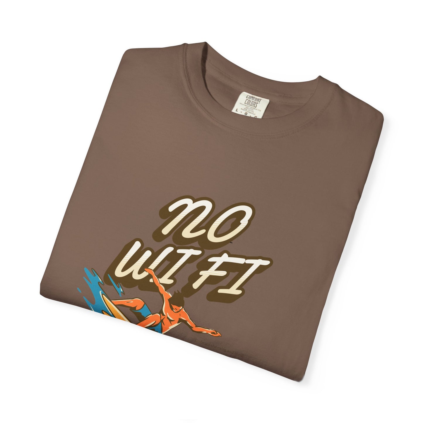 Out of Office Retro T-Shirt – No WiFi, Just Vibes | Beach Lover's Shirt | Summer Escape Gift